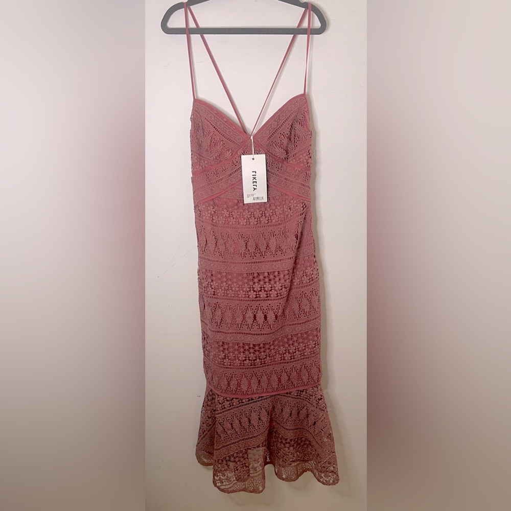 Darby dusty rose summer dress